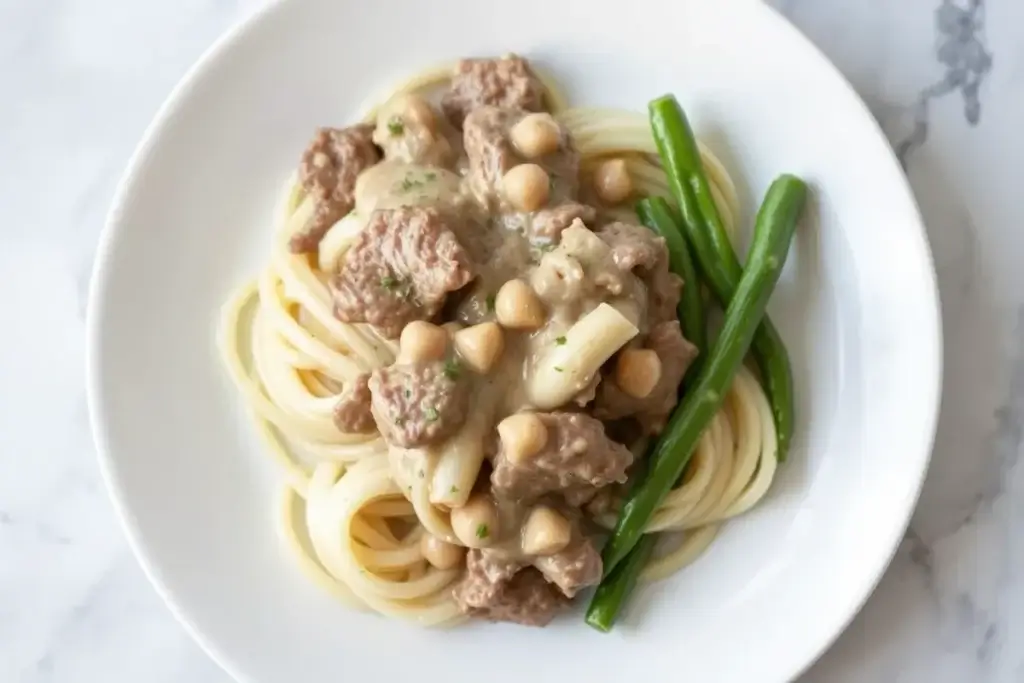 Beef Stroganoff