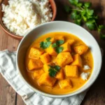 Sweet Potato Curry with Coconut Milk